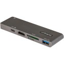 StarTech.com DKT30CMHSDPD stacja dokująca Dokujący USB 3.2 Gen 1 (3.1 Gen 1) Type-C Czarny, Szary