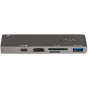 StarTech.com DKT30CMHSDPD stacja dokująca Dokujący USB 3.2 Gen 1 (3.1 Gen 1) Type-C Czarny, Szary