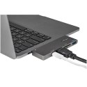 StarTech.com DKT30CMHSDPD stacja dokująca Dokujący USB 3.2 Gen 1 (3.1 Gen 1) Type-C Czarny, Szary