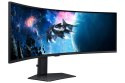 Samsung G95C monitor komputerowy 124,5 cm (49") 5120 x 1440 px Dual QHD LED Czarny