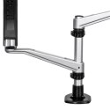 StarTech.com ARMDUAL30 uchwyt / stojak do monitorów 76,2 cm (30") Biurko Czarny, Srebrny