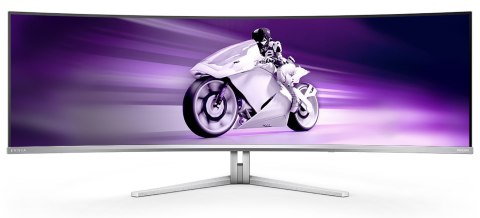 Philips Evnia 8000 49M2C8900/00 monitor komputerowy 124,2 cm (48.9") 5120 x 1440 px Dual QHD QDOLED Biały