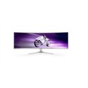 Philips Evnia 8000 49M2C8900/00 monitor komputerowy 124,2 cm (48.9") 5120 x 1440 px Dual QHD QDOLED Biały