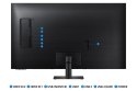 Samsung M70D monitor komputerowy 109,2 cm (43") 3840 x 2160 px 4K Ultra HD LCD Czarny