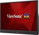 Viewsonic Monitor VA1655 15,6" 40,6cm 1920x1080px Full HD LED Czarny