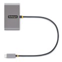 StarTech.com 5G2A2CPDB-USB-C-HUB huby i koncentratory USB 3.2 Gen 1 (3.1 Gen 1) Type-C 5000 Mbit/s Szary