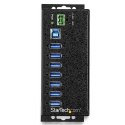 StarTech.com HB30A7AME huby i koncentratory USB 3.2 Gen 1 (3.1 Gen 1) Type-B 5000 Mbit/s Czarny