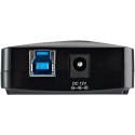 StarTech.com ST93007U2C huby i koncentratory USB 3.2 Gen 1 (3.1 Gen 1) Type-B 5000 Mbit/s Czarny