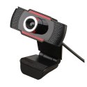 Techly I-WEBCAM-70T kamera internetowa 1280 x 720 px USB 2.0 Czarny