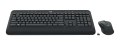 Logitech MK545 ADVANCED Wireless Keyboard and Mouse Combo klawiatura Dołączona myszka Uniwersalne USB QWERTZ Niemiecki Czarny