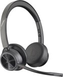 Zestaw słuchawkowy Bluetooth Poly Voyager 4320 MS Teams Certified USB-A Headset with charge stand +BT700 dongle 77Z00AA