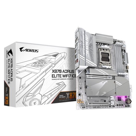 Płyta główna Gigabyte X870 AORUS ELITE WF7 ICE