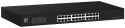 LevelOne Switch 24x GE GEU-2431 19\" Rack Mount Kit Nie zarządzany Gigabit Ethernet (10/100/1000) 1U Czarny