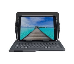 Logitech Universal Folio with integrated keyboard for 9-10 inch tablets QWERTZ Niemiecki Bluetooth Czarny