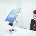 StarTech.com ADJ-TABLET-STAND-W stojak do multimediów Biały Stojak multimedialny