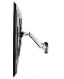 Ergotron INTERACTIVE TV ARM WALLMOUNT/30-55IN 8-18KG MIS-E/F POLISHED