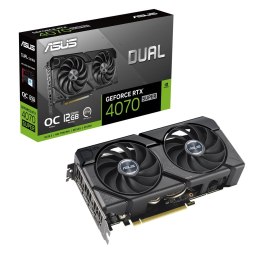 Karta graficzna ASUS Dual GeForce RTX 4070 SUPER OC 12GB EVO (WYPRZEDAŻ)