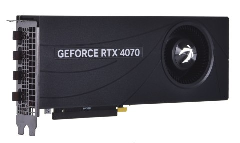 Karta graficzna ZOTAC GAMING GeForce RTX 4070 12GB GDDR6X BLOWER BULK