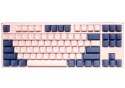 Ducky One 3 Fuji TKL klawiatura Gaming USB Amerykański międzynarodowy Cyjan, Różowy