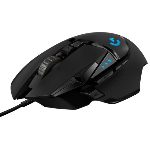 Logitech G G502 Hero myszka Po prawej stronie USB Typu-A Optyczny 25600 DPI