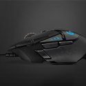 Logitech G G502 Hero myszka Po prawej stronie USB Typu-A Optyczny 25600 DPI