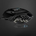 Logitech G G502 Hero myszka Po prawej stronie USB Typu-A Optyczny 25600 DPI