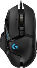 Logitech G G502 Hero myszka Po prawej stronie USB Typu-A Optyczny 25600 DPI