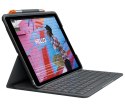 Logitech Slim Folio QWERTZ Niemiecki Bluetooth Grafitowy