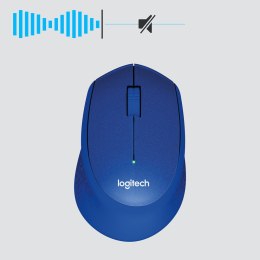 Mysz Logitech M330 910-004910 (optyczna; 1000 DPI; kolor niebieski)