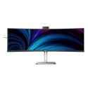 Philips 49B2U6903CH/00 monitor komputerowy 124,5 cm (49") 5120 x 1440 px Dual QHD LCD Szary