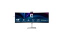 Philips 49B2U6903CH/00 monitor komputerowy 124,5 cm (49") 5120 x 1440 px Dual QHD LCD Szary