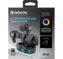 SŁUCHAWKI DEFENDER BLUETOOTH CYBERDOTS 250 GAMING CZARNE