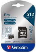 Verbatim 47046 pamięć flash 512 GB MicroSDXC UHS-I Klasa 10