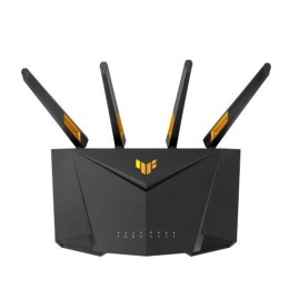 ASUS TUF Gaming AX3000 V2 router bezprzewodowy Gigabit Ethernet Dual-band (2.4 GHz/5 GHz) Czarny, Pomarańczowy