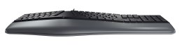 CHERRY KC 4500 ERGO klawiatura Uniwersalne USB QWERTY British English Czarny