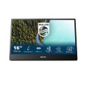 Philips 3000 series 16B1P3302D/00 monitor komputerowy 39,6 cm (15.6") 1920 x 1080 px Full HD LED Czarny