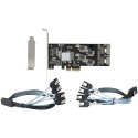 StarTech.com 8P6G-PCIE-SATA-CARD adapter Wewnętrzny Mini-SAS