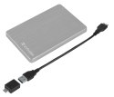 Verbatim Store 'n' Go ALU Slim zewnętrzny dysk twarde 1 TB 2.5" USB Type-C 3.2 Gen 1 (3.1 Gen 1) Srebrny