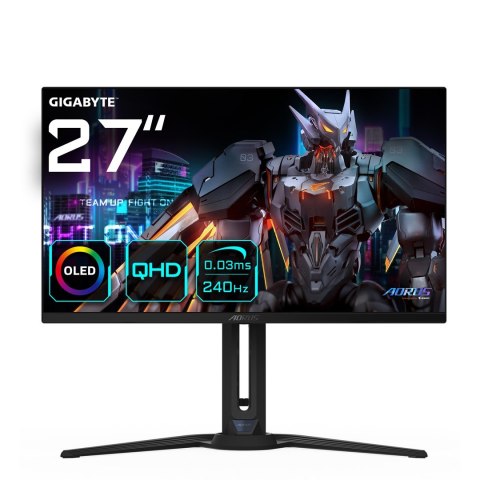 MONITOR GIGABYTE 26,5" AORUS FO27Q2 EK