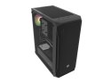 FURY OBUDOWA KOMPUTEROWA FURY SHOBO RGB MIDI TOWER Z OKNEM CZARNA