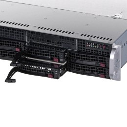 OBUDOWA SERWEROWA SUPERMICRO CSE-825TQC-R802LPB (Black 2U SC825TQC SAS3 LP Chassis w/ Red. 800W PWS)