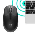 MYSZ LOGITECH M190 BLACK RF Wireless Optical 1000 DPI