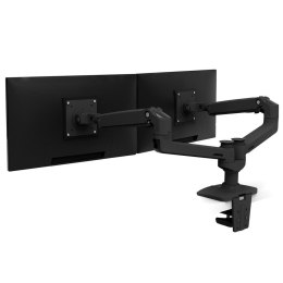 Ergotron LX DUAL SIDE-BY-SIDE ARM/27IN MIS-D 10Y W MATTE BLACK