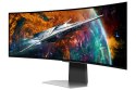 Samsung G95SC monitor komputerowy 124,5 cm (49") 5120 x 1440 px Dual QHD OLED Srebrny