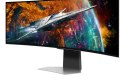 Samsung G95SC monitor komputerowy 124,5 cm (49") 5120 x 1440 px Dual QHD OLED Srebrny