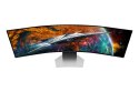 Samsung G95SC monitor komputerowy 124,5 cm (49") 5120 x 1440 px Dual QHD OLED Srebrny