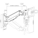 Techly ICA-LCD G111 uchwyt do telewizorów 81,3 cm (32") Czarny