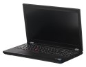 LENOVO ThinkPad P50 i7-6700HQ 32GB 256GB SSD 15,6"FHD(Quadro M100M) Win10pro + zasilacz UŻYWANY