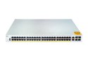 Cisco Catalyst C1000-48P-4G-L łącza sieciowe Zarządzany L2 Gigabit Ethernet (10/100/1000) Obsługa PoE Szary