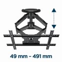 GEMBIRD UCHWYT ŚCIENNY REGULOWANY LCD 32"-75" VESA MAX 600 X 400MM, DO 45KG